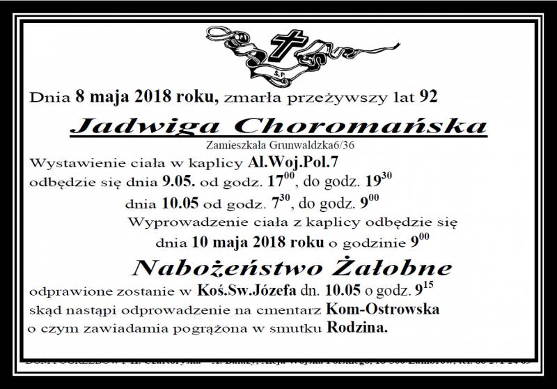 Jadwiga Choromańska
