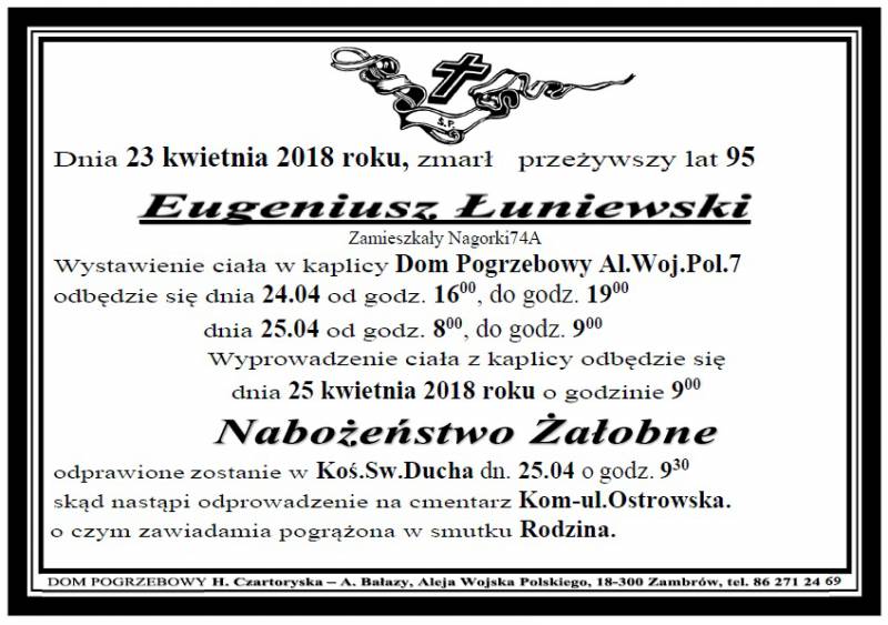 Eugeniusz  Łuniewski