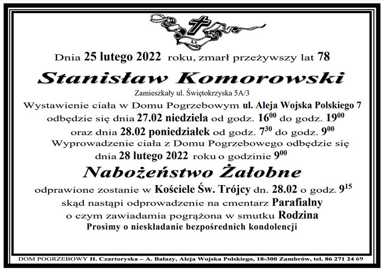 Stanisław Komorowski