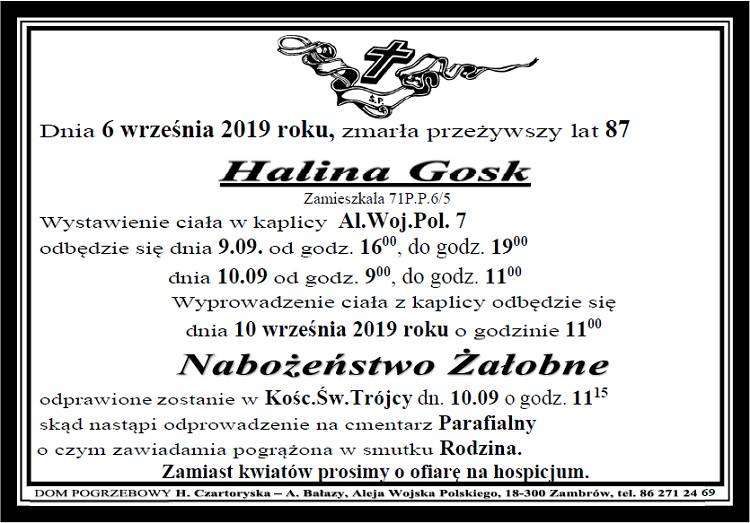 Halina Gosk