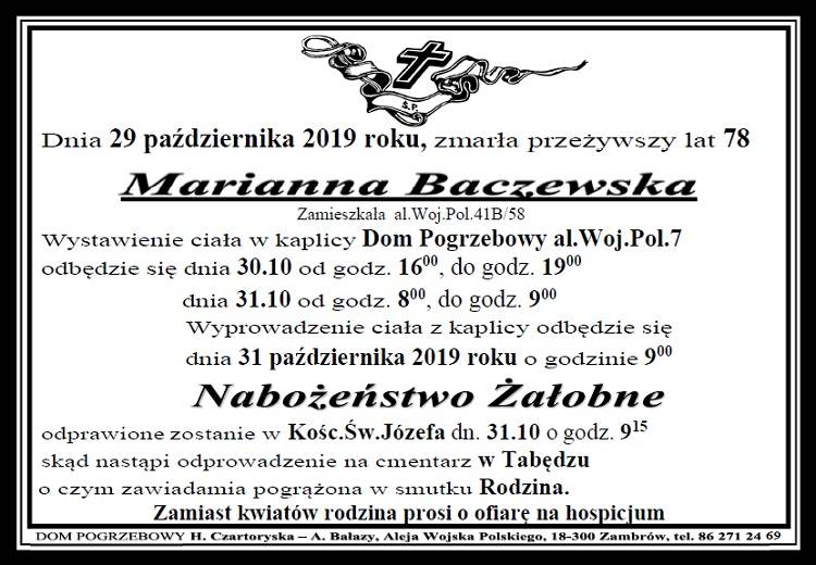 Marianna Baczewska