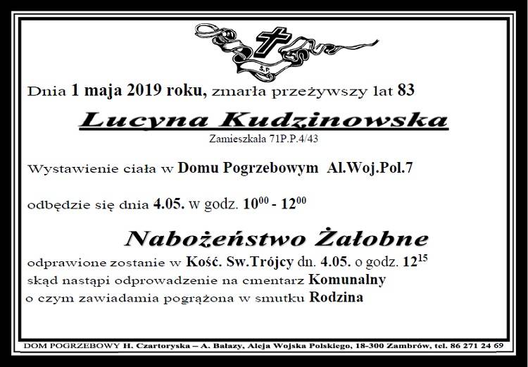 Lucyna Kudzinowska