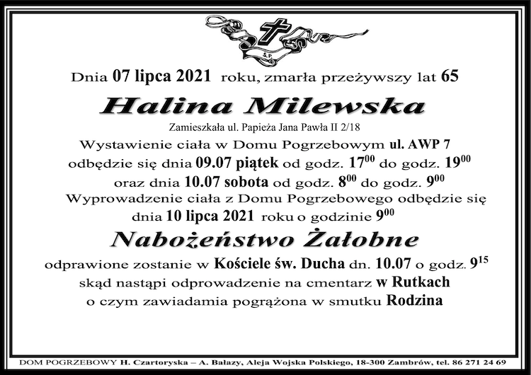 Halina Milewska