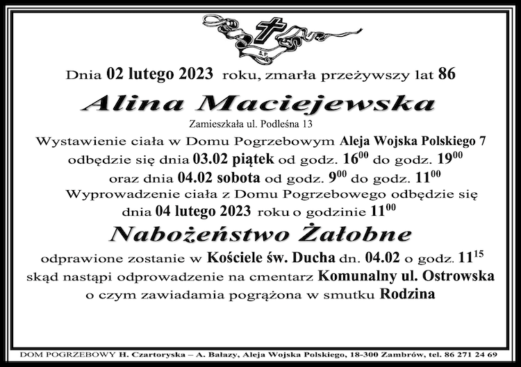 Alina Maciejewska