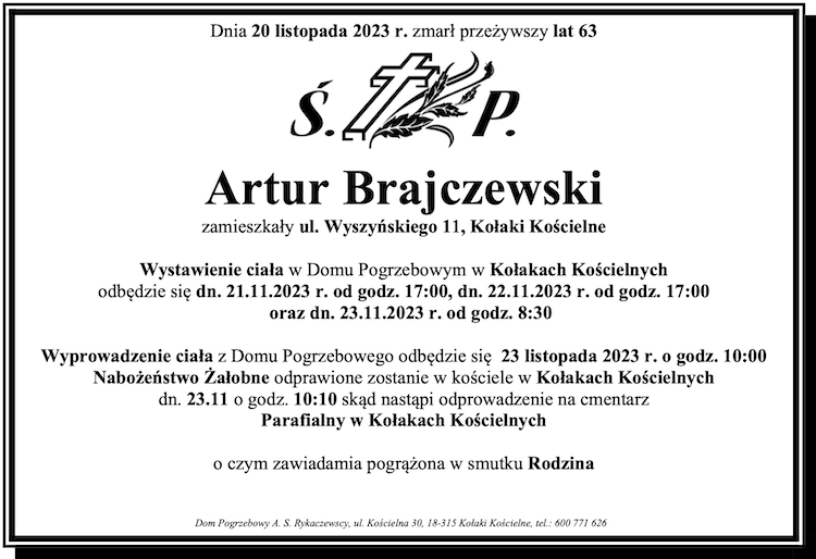 Artur Brajczewski