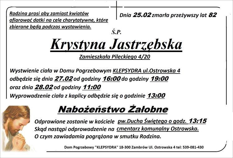 Krystyna Jastrzębska