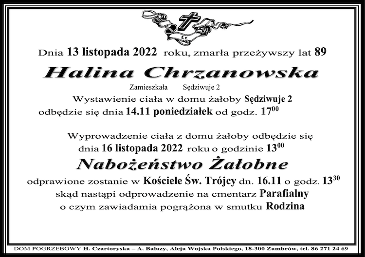 Halina Chrzanowska