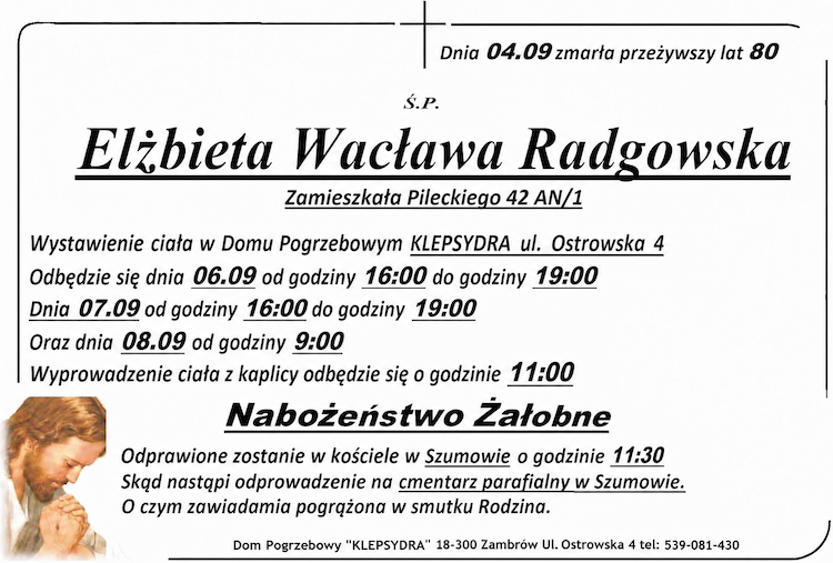 Elżbieta Wacława Radgowska