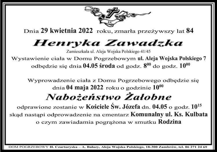 Henryka Zawadzka