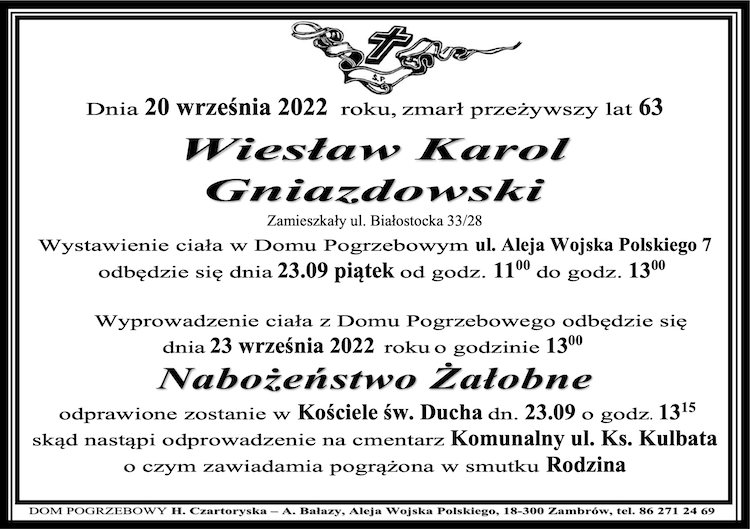 Wiesław Karol Gniazdowski