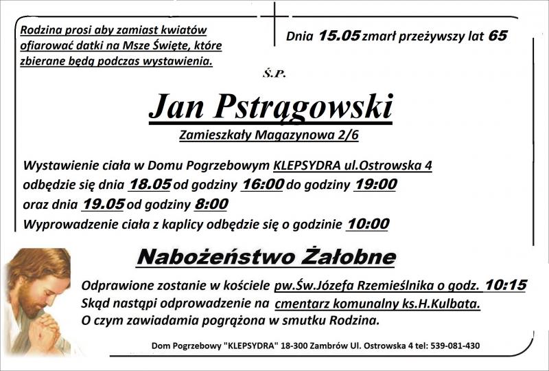 Jan Pstrągowski