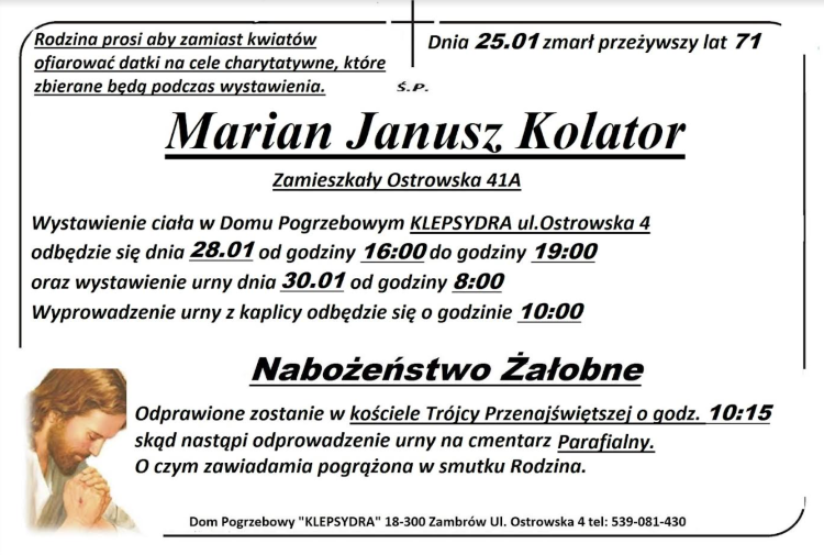 Marian Janusz Kolator