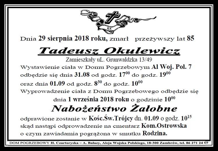Tadeusz Okulewicz