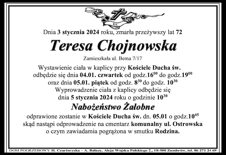 Teresa Chojnowska