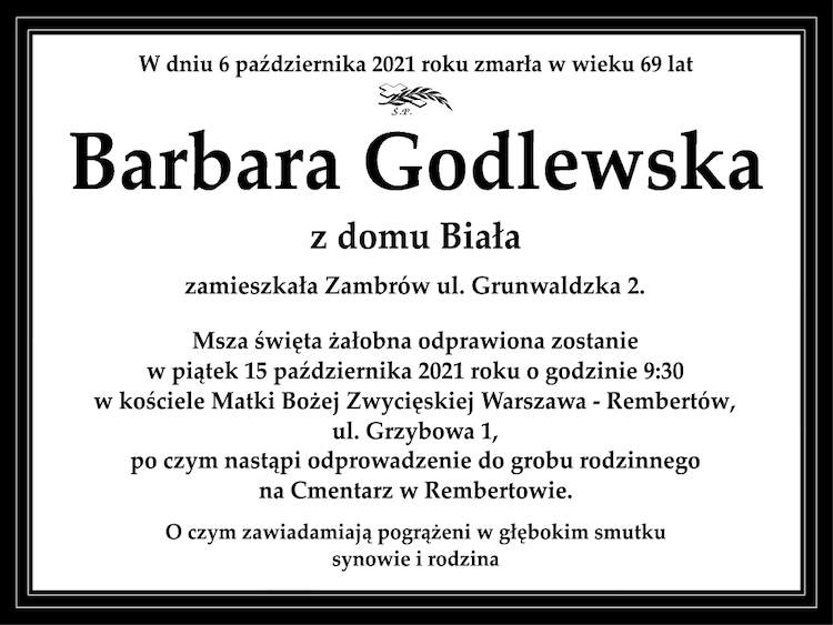 Barbara Godlewska