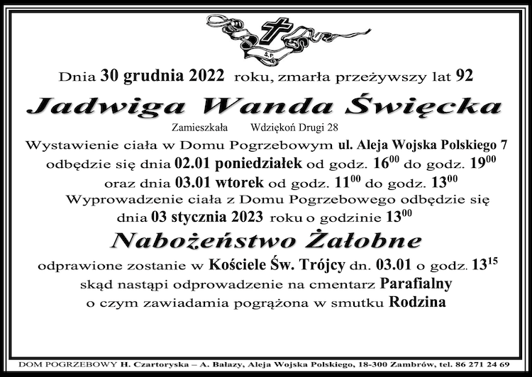 Jadwiga Wanda Święcka