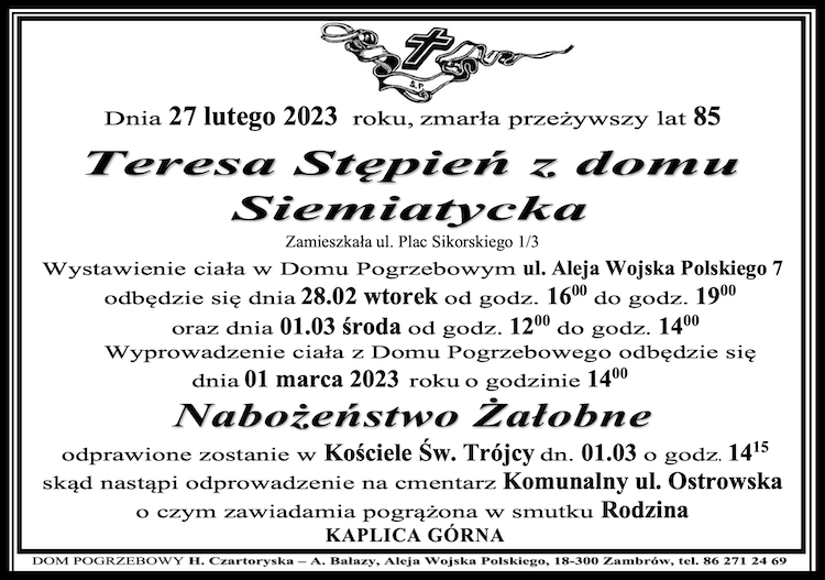 Teresa Stępień