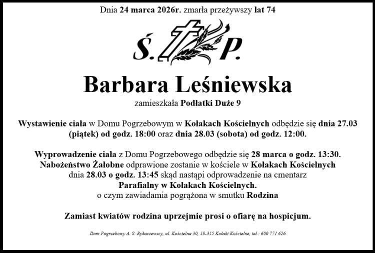 Barbara Leśniewska