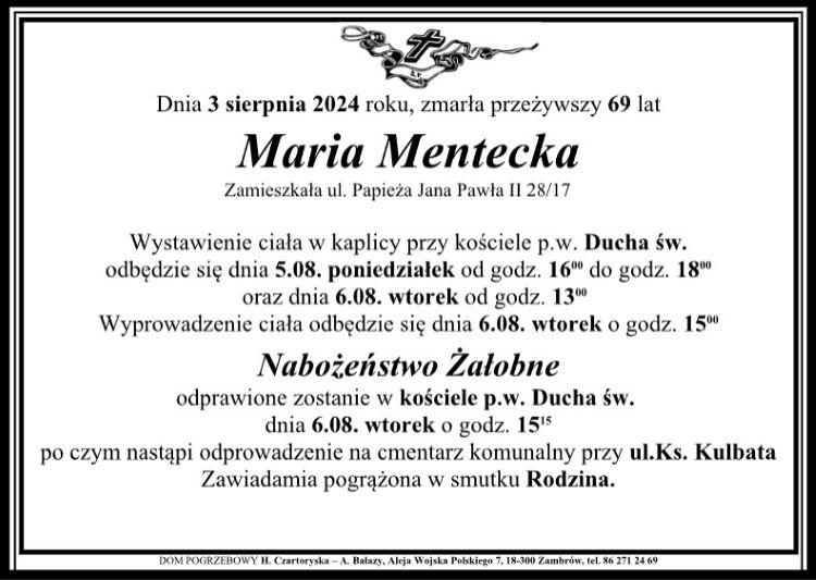 Maria Mentecka