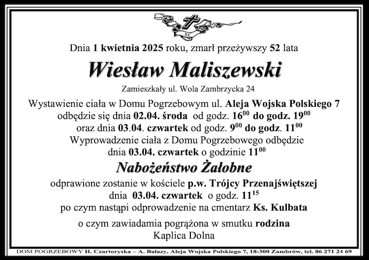 Wiesław Maliszewski