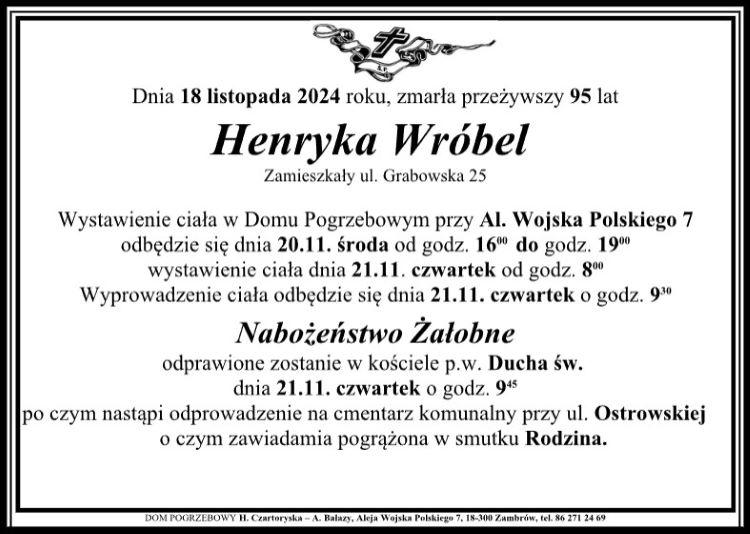 Henryka Wróbel