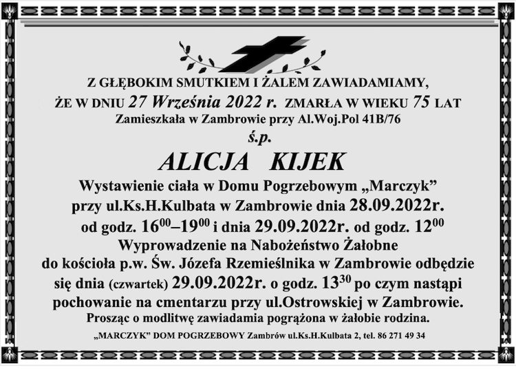 Alicja Kijek