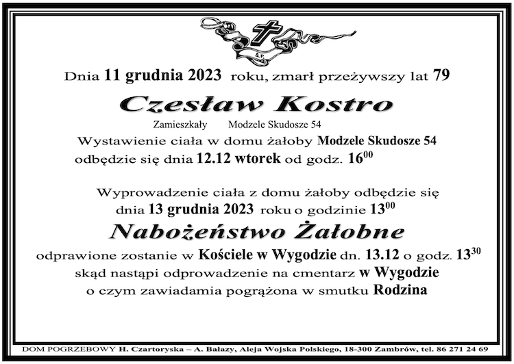 Czesław Kostro
