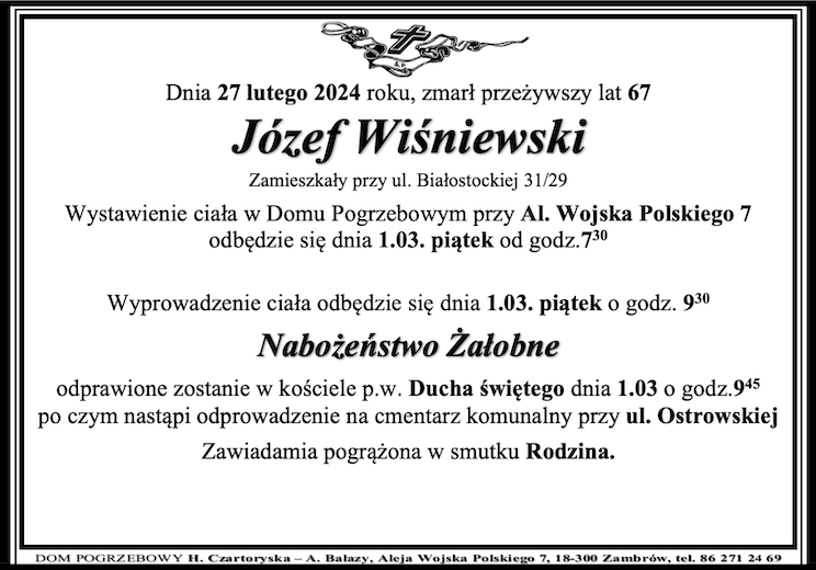 Józef  Wiśniewski