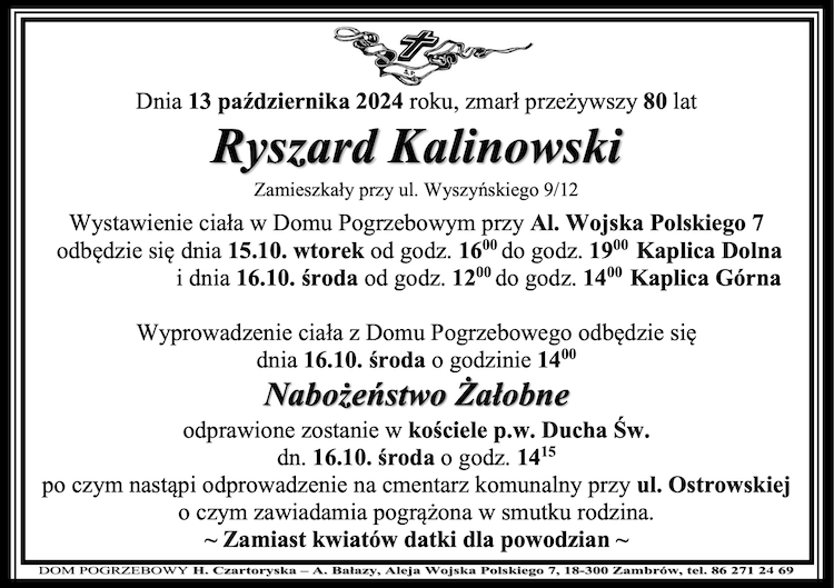 Ryszard Kalinowski