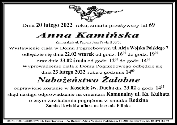 Anna  Kamińska