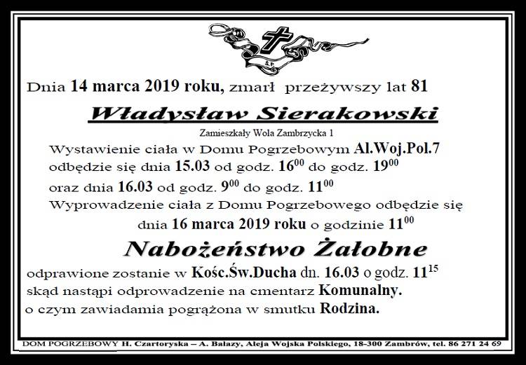 Władysław Sierakowski