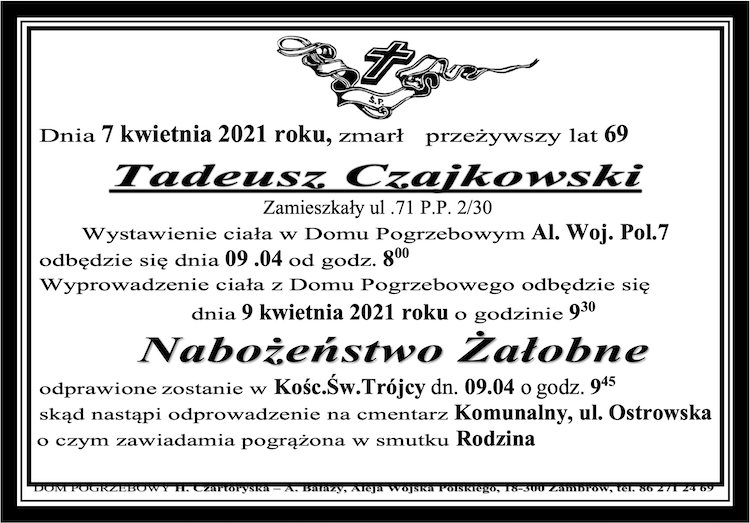 Tadeusz Czajkowski