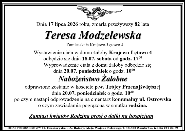 Teresa Modzelewska