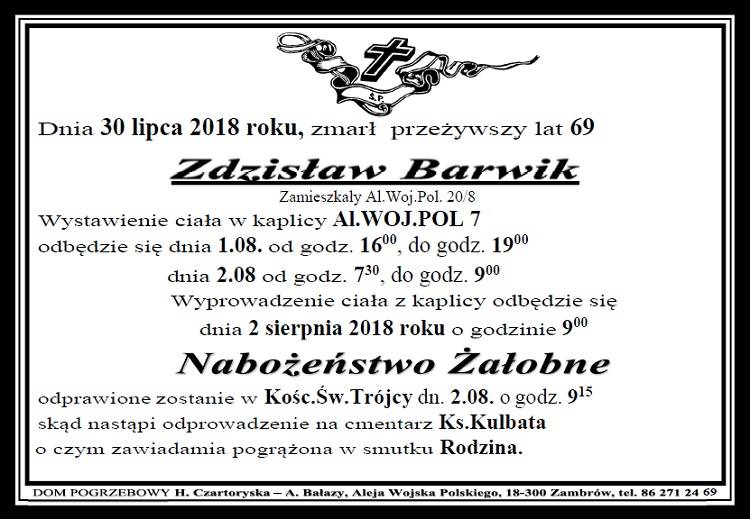 Zdzisław  Barwik