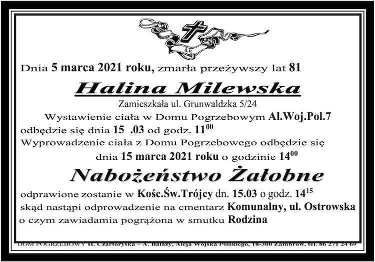 Halina Milewska