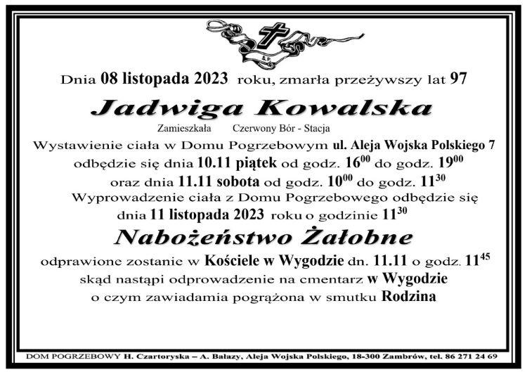 Jadwiga Kowalska