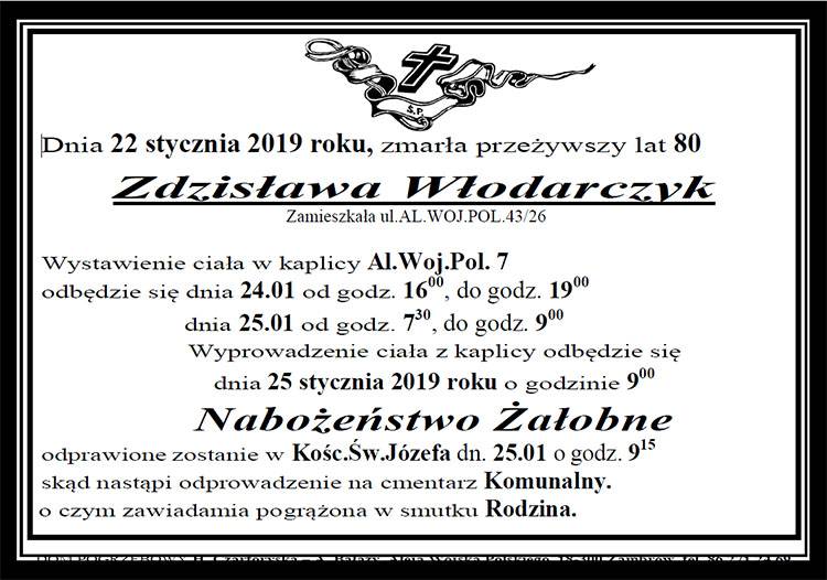 Zdzisława Włodarczyk