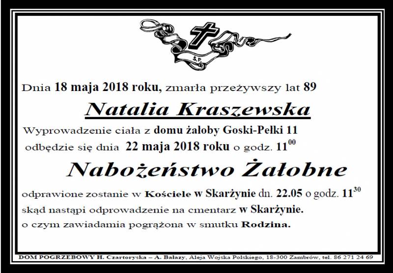 Natalia Kraszewska