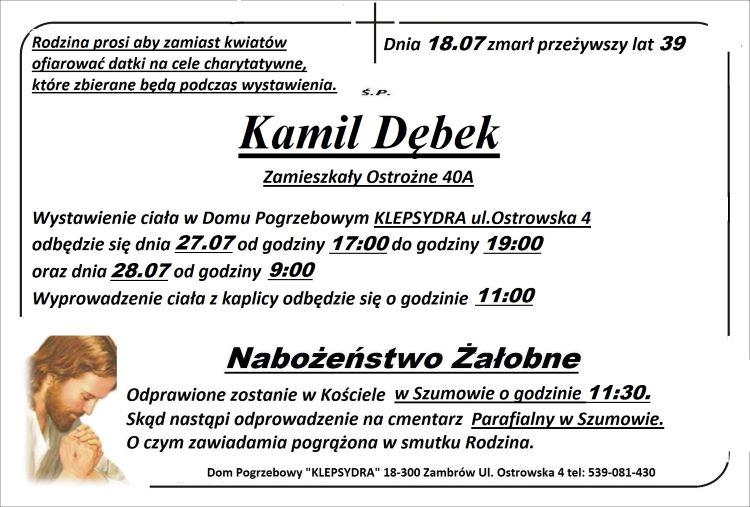 Kamil Dębek