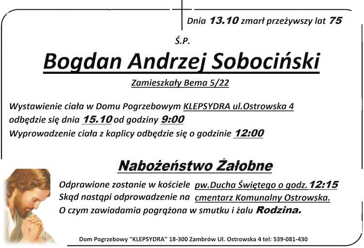 Bogdan Andrzej Sobociński