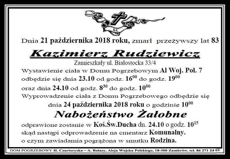 Kazimierz Rudziewicz