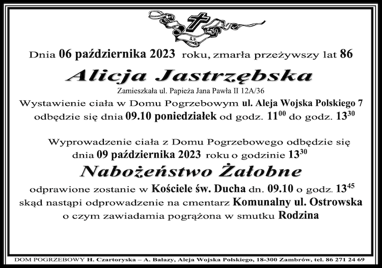 Alicja Jastrzębska