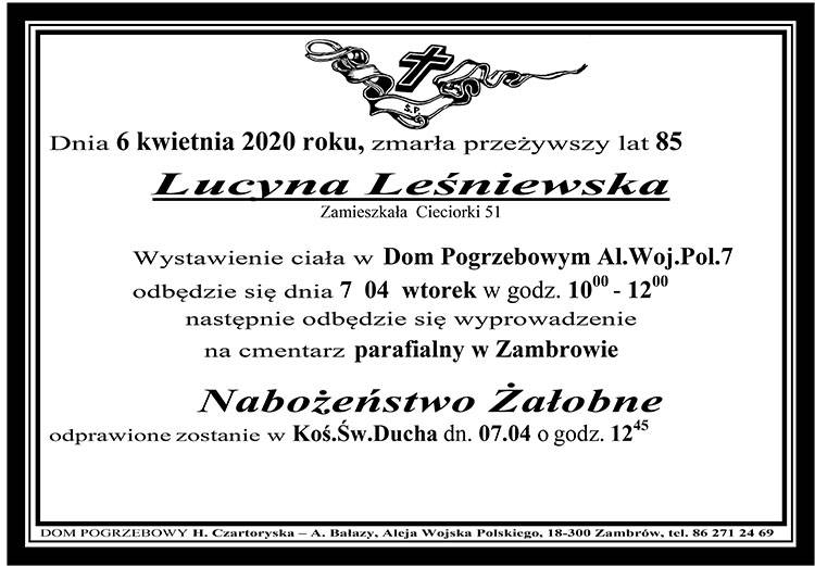Lucyna Leśniewska