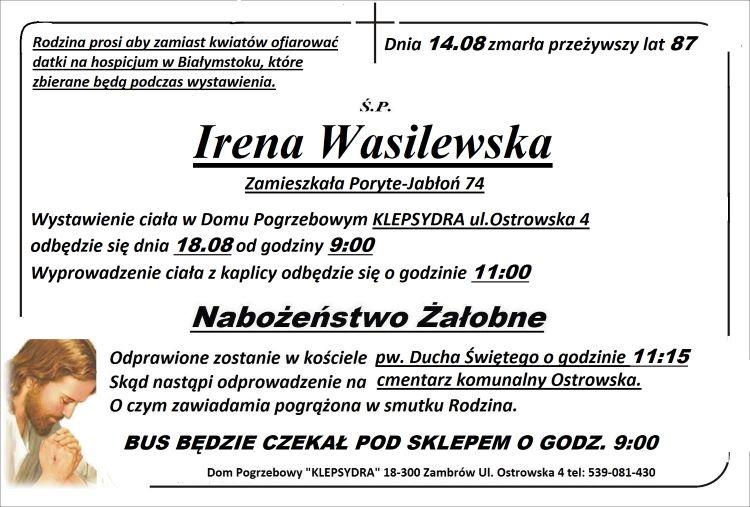 Irena Wasilewska