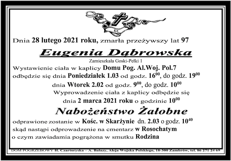 Eugenia Dąbrowska