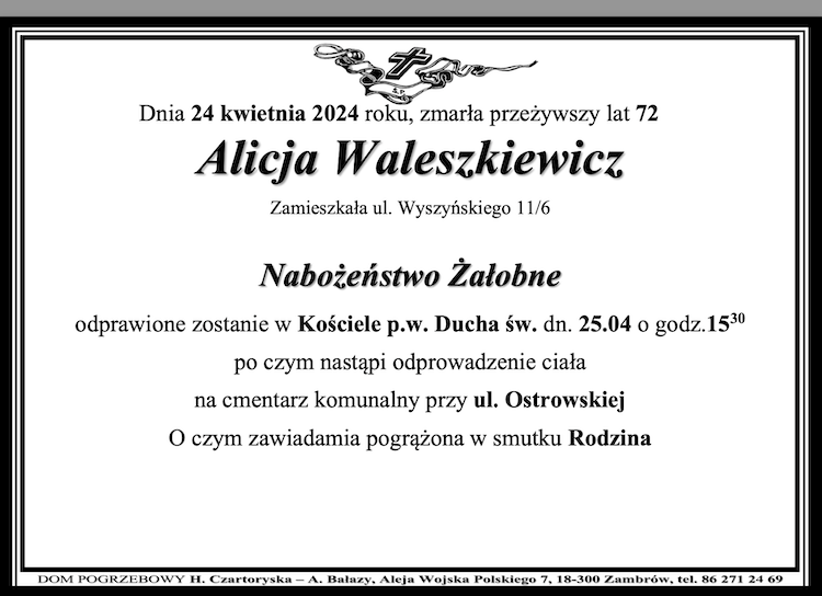Alicja   Waleszkiewicz