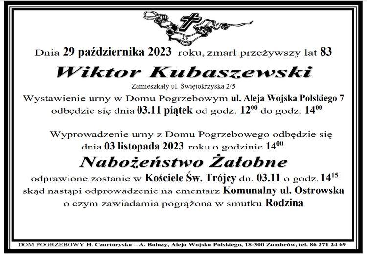 Wiktor Kubaszewski