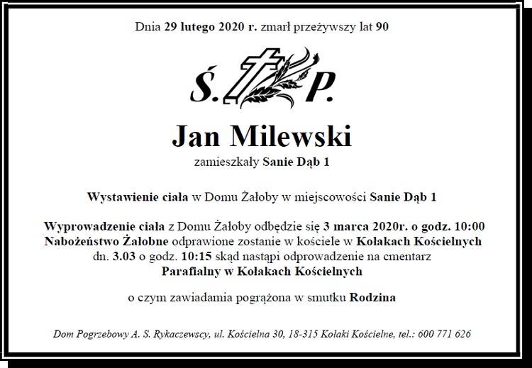 Jan Milewski
