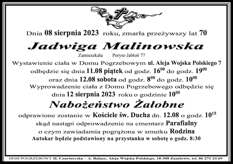 Jadwiga Malinowska