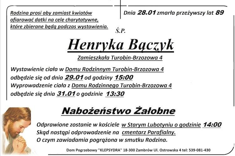 Henryka Bączyk